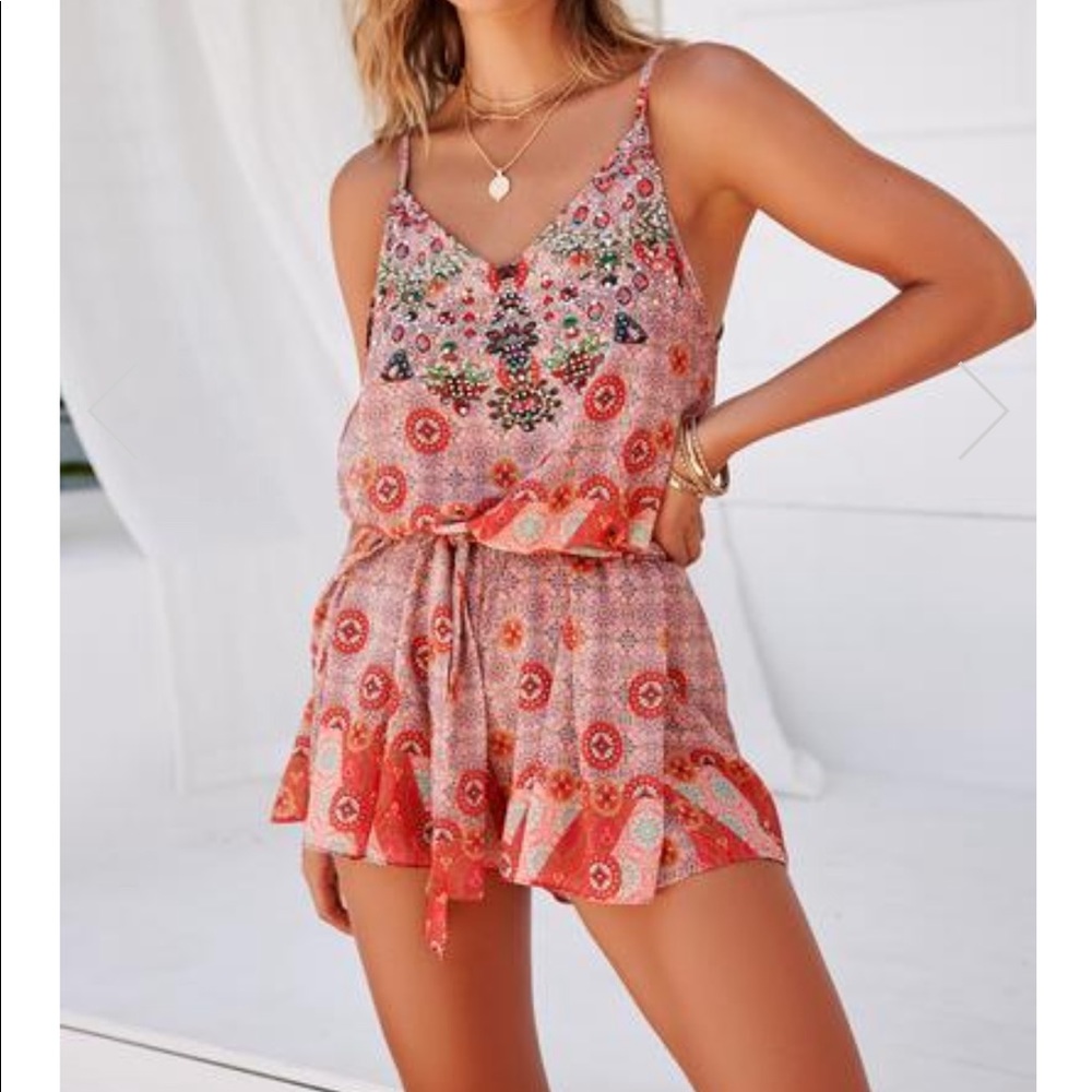 Romper playsuit Verge Girl Gigi & Ella shorts tank